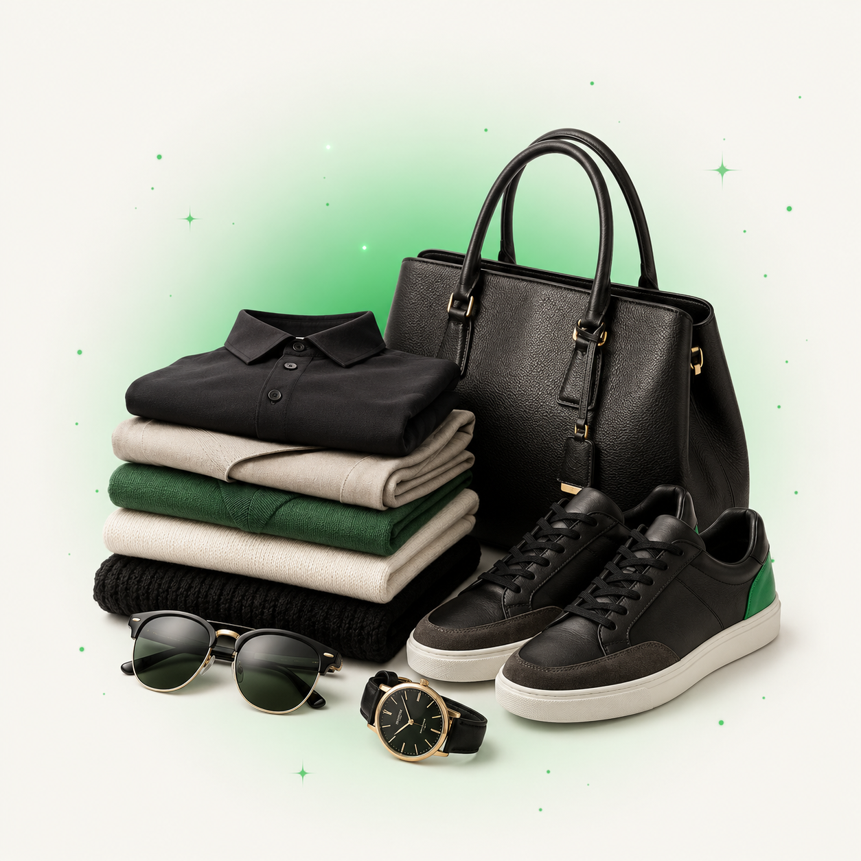 Men's and women's clothing, handbag, sneakers and accessories — the Fashion & Apparel deal feed