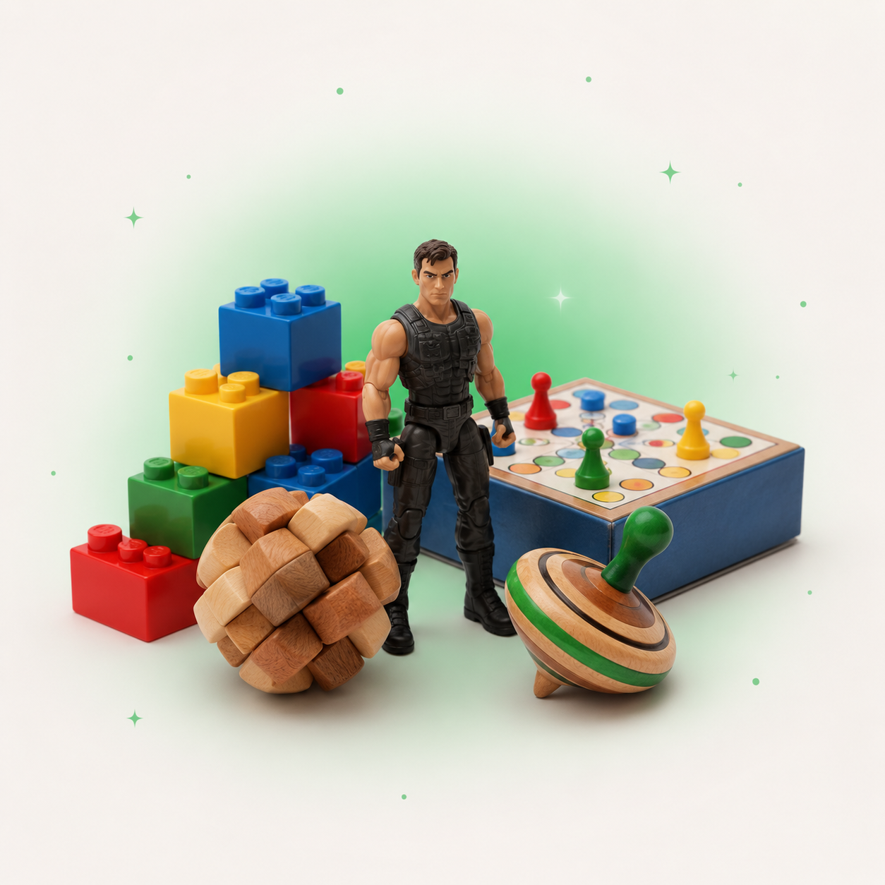 Building bricks, action figure, board game and puzzle — the Toys & Games deal feed